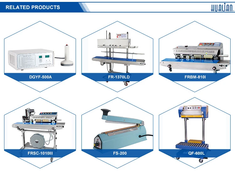 Fbh-32D Hualian 50kg Food Big Plastic Bag Sewing Fertilizer Sealer Sealing Closing Packing Machine for Wheat and Rice