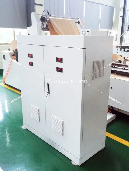 Automatic Square Bottom Big Paper Bag Making Machine with 2 Colors Printing