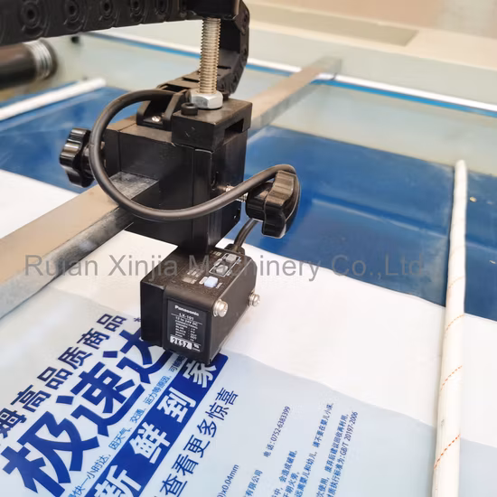 Super High Speed Single Line Shopping Vest Recycle Bag Big T-Shirt Bag Plastic Bag Sealing and Cutting Machine