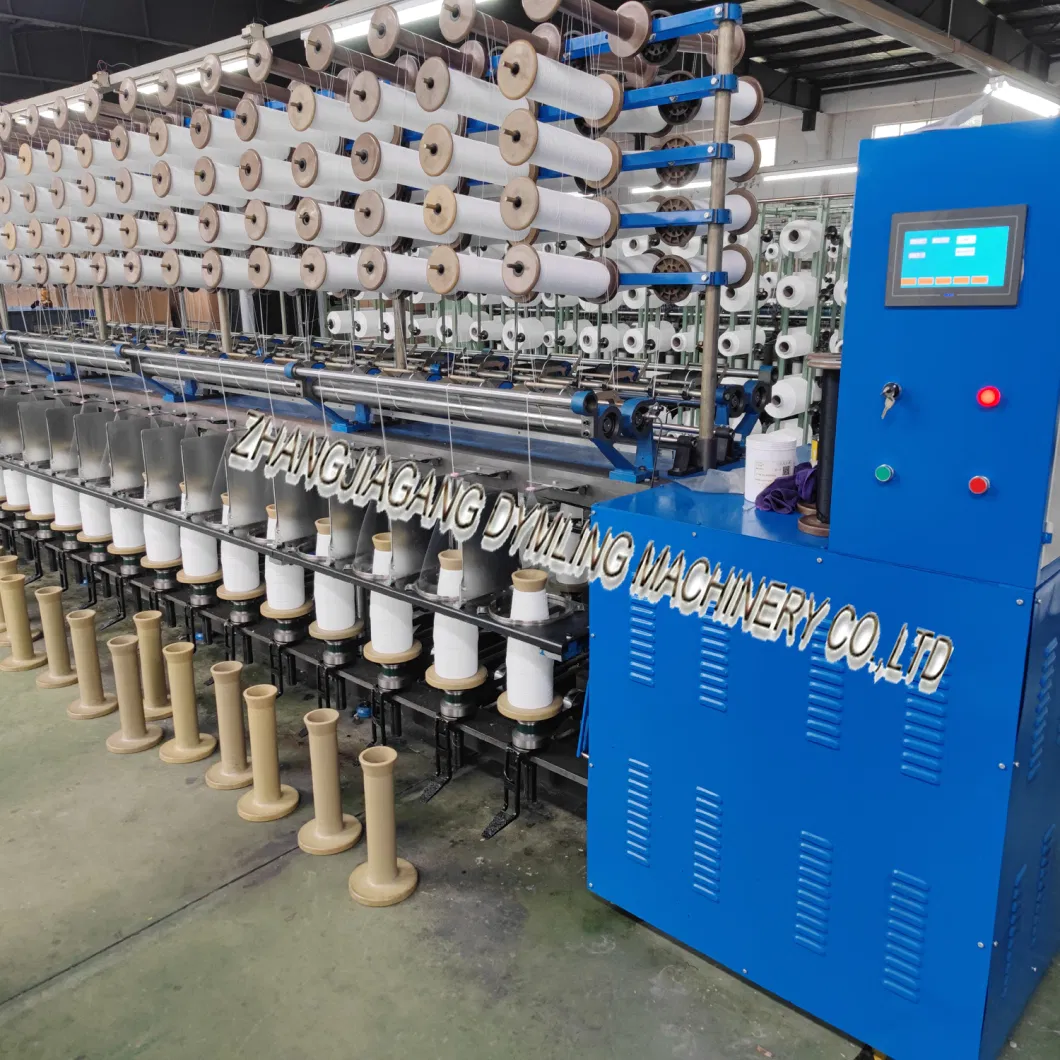 Silk Twisting Machine Ring Spindle Collar Loop Twisting Piling Machine and The Share Volume Rope Spinning Rope