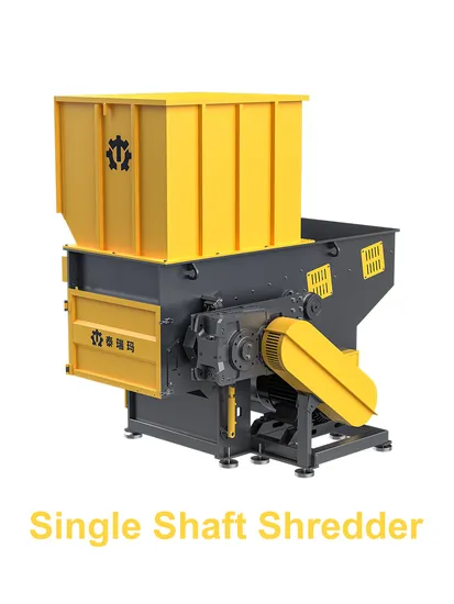 Plastic PVC HDPE Pipe Profile Crusher Machine Bottle/ Lump Hose Wood/ Film/ Big Bag Single Shaft Shredder Grinder/Grinding/Crushing/Recycling Machine
