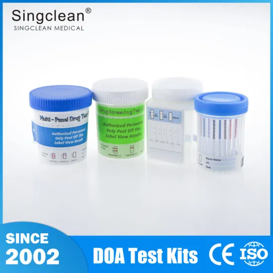 Singclean Quick Profile One Step Lab Urine Drug of Abuse Test Cup for Substance Abuse Testing