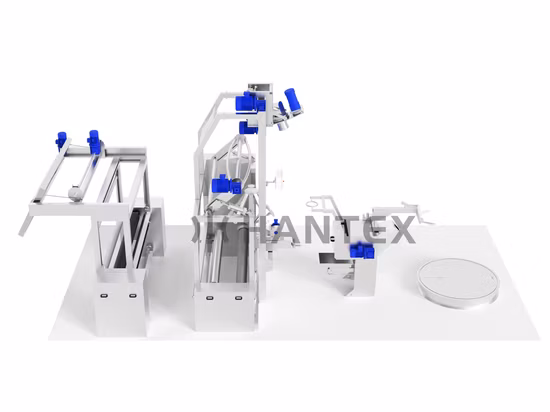 Textile Circular Tubular Knitting Enzyme Washing Rope Opener Detwister Slitting Machine