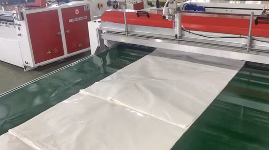 CE Approved Flying Knife System Big Size Heavy Duty Bag Making Machine