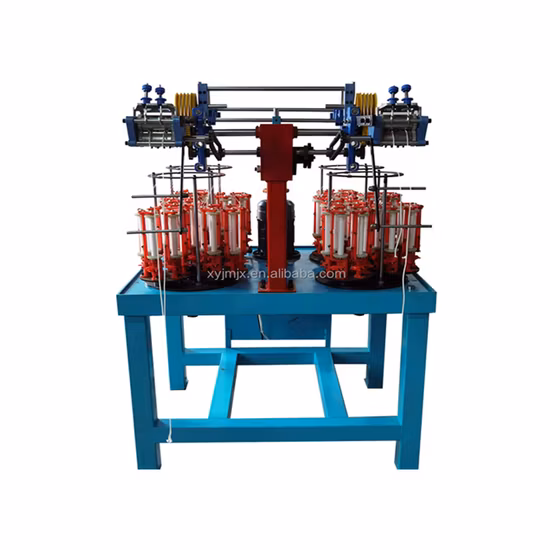 High Speed Round Rope Textile Braiding Machine